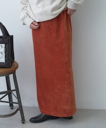 PUAL CE CIN | ストレッチコールスカート(スカート)