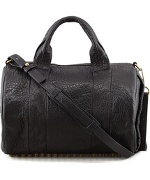 alexanderwang | Alexander Wang Rocco Stud-Bottom Satchel Bag, Brass(ショルダーバッグ)