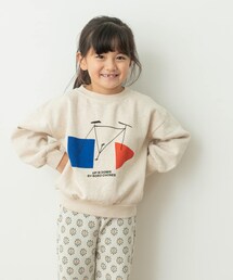 BOBO CHOSES（ボボショーズ）の「『WEB限定』BOBO CHOSES Crazy Bicy sweat shirts(KIDS)（トップス・キッズ）」
