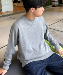 CIAOPANIC TYPY | 【ユニセックス】スウェットライクニット(ニット/セーター)