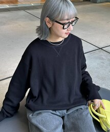 CIAOPANIC TYPY | 【ユニセックス】スウェットライクニット(ニット/セーター)