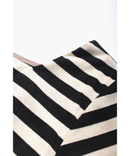 ORENDA（オレンダ）の「假套裝設計條紋俏皮洋裝（ジャケット/アウター・レディース・灰/黑・F）」の17枚目の写真