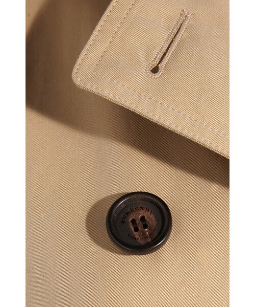 BURBERRY(バーバリー)の「Burberry London The Westminster Mid cotton-gabardine trench coat(ジャケット/アウター・レディース・Neutrals・UK12/UK14/UK16/UK18/UK4/UK6/UK10)」の2枚目の写真