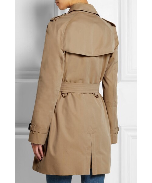 BURBERRY(バーバリー)の「Burberry London The Westminster Mid cotton-gabardine trench coat(ジャケット/アウター・レディース・Neutrals・UK12/UK14/UK16/UK18/UK4/UK6/UK10)」の5枚目の写真