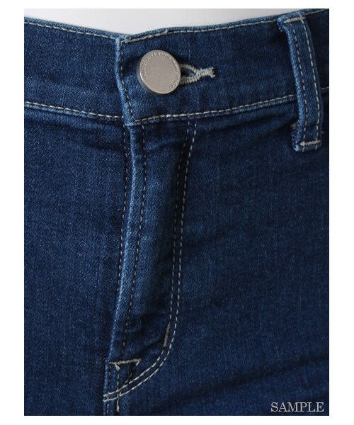 SNIDEL（スナイデル）の「スキニーデニムパンツ（デニムパンツ・レディース・WHT/CMCL/BLK・1）」の7枚目の写真