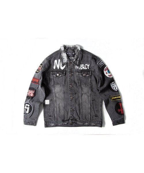 Slightly Numb(スライトリーナム)の「SOUZA DENIM JACKET(ジャケット/アウター・Black・01/02/03)」の1枚目の写真
