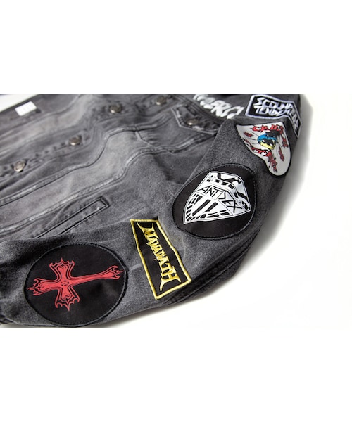 Slightly Numb(スライトリーナム)の「SOUZA DENIM JACKET(ジャケット/アウター・Black・01/02/03)」の4枚目の写真