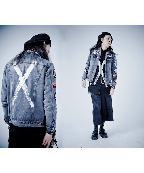 Slightly Numb(スライトリーナム)の「SOUZA DENIM JACKET(ジャケット/アウター・Black・01/02/03)」の5枚目の写真