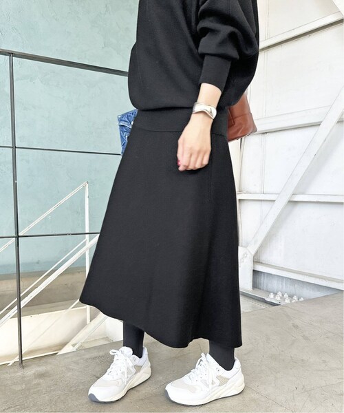 Spick & Span（スピックアンドスパン）の「フレアニットスカート