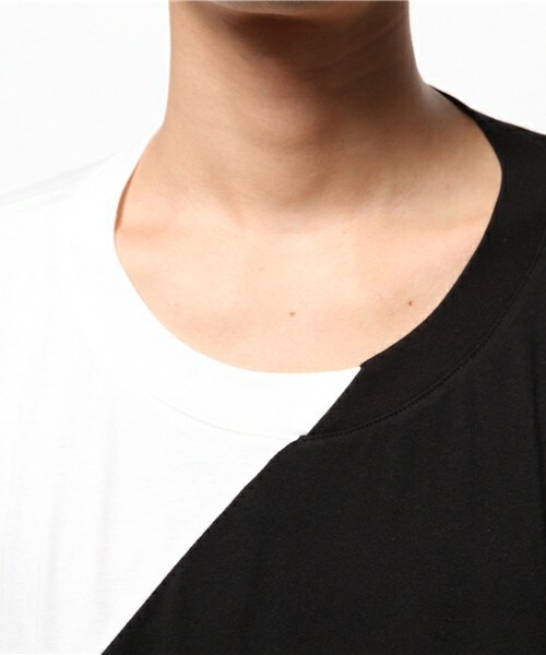 ANREALAGE（アンリアレイジ）の「ANREALAGE 『LIGHT＆SHADOW』TEE（Tシャツ/カットソー・メンズ・ホワイト・46）」の5枚目の写真