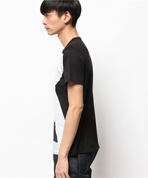 ANREALAGE(アンリアレイジ)の「ANREALAGE big logo TEE(Tシャツ/カットソー・メンズ・ホワイト/ブラック・46/48)」の4枚目の写真