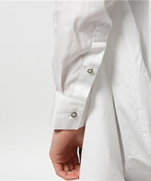 ANREALAGE(アンリアレイジ)の「ANREALAGE balloon shirt(シャツ/ブラウス・メンズ・ホワイト/ブラック・46/48)」の7枚目の写真