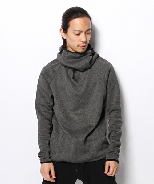 GOMME HOMME（ゴムオム）の「バインダーフードTシャツ（パーカー 