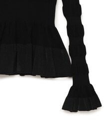 【値下げ中】fetico KNIT PEPLUM SWEATER size3 値下げ中】fetico KNIT PEPLUM SWEATER size3