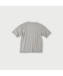 フォーティファイブアール 45R WAIWAI ホットドックべタッチプリントの90845星Tシャツ 半袖カットソー グレー サイズ：0 45R（フォーティファイブアール）の「WAIWAI ホットドックべ