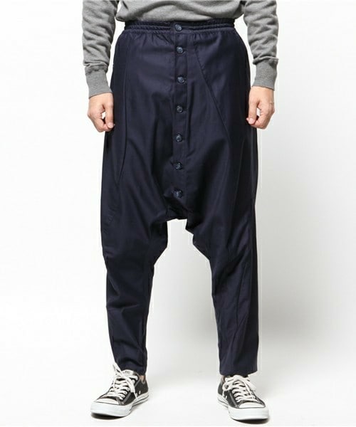 GOMME HOMME ゴムオム 新品メンズキリカエサルエルパンツ M 日本製 サルエルパンツ ゴムオム メンズ GOMME HOMME ゴムオム 新品メンズ