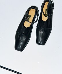 LE TALON（ルタロン）の「《予約》GRISEレザースクエアクロスシーム