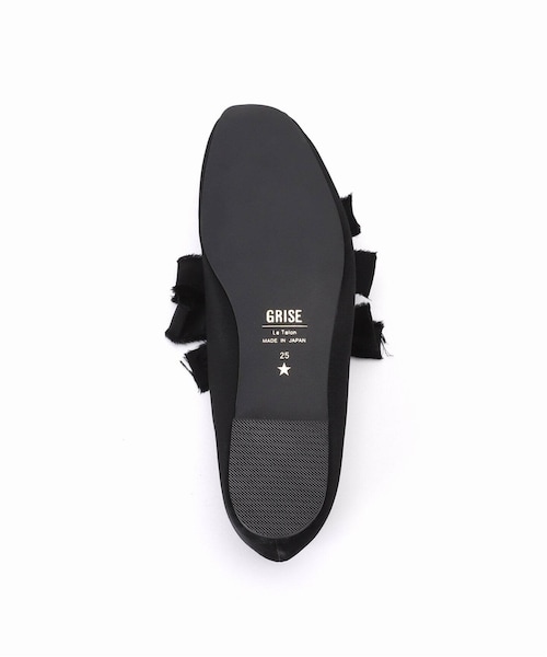 【新品】LE TALON GRISE ルタロン　サテンリボンバレリーナ 追加》GRISEサテンリボンバレリーナ（バレエシューズ）｜LE