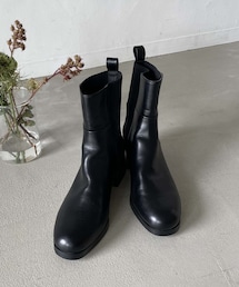 CAPRICIEUX LE'MAGE | リブ切替ショートブーツ(ブーツ)