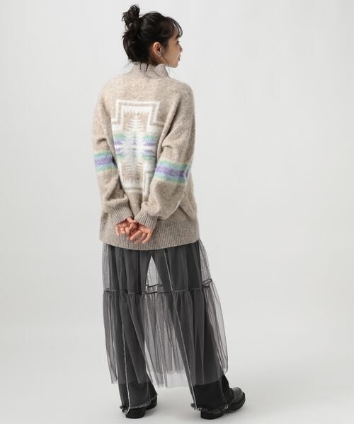 BAYFLOW（ベイフロー）の「チュールティアードスカート（スカート・レディース・オフホワイト11/スモークグレー16/ブラック19・F）」の12枚目の写真