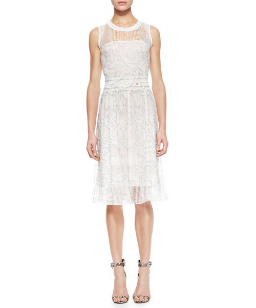 ESCADA（エスカーダ）の「Escada Sleeveless Sheer Knit Lace