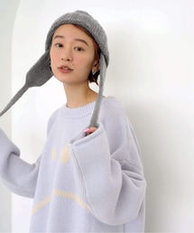 SLOBE IENA | 《予約》SLOBE citron. Flight Knit CAP(帽子)
