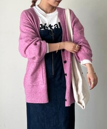 un dix cors | 《予約》マシュマロタッチカーディガン(カーディガン/ボレロ)