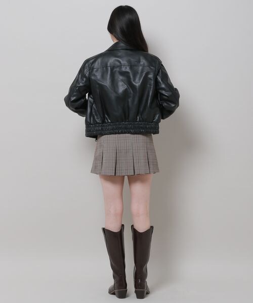 ALAND(エーランド)の「Lady Volume/9059レザージャケット ALAND(エーランド)の「Lady Volume/9059レザージャケット