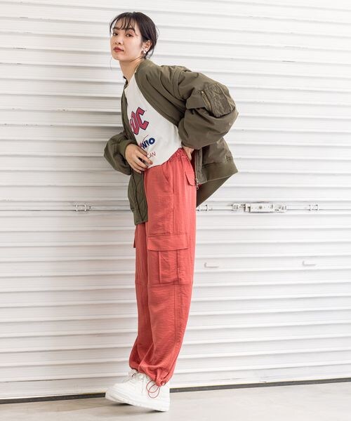 新品タグ付きベイフローBAYFLOWブライトパラシュートパンツ36 BAYFLOW（ベイフロー）の「ブライトパラシュートパンツ（）」 - WEAR