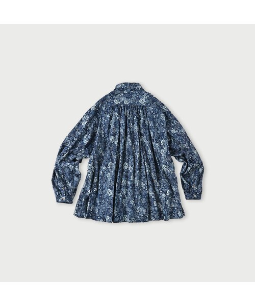 45R（フォーティファイブアール）の「秋の実プリントのくしゅくしゅ