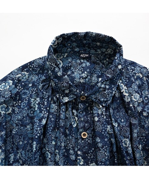 45R（フォーティファイブアール）の「秋の実プリントのくしゅくしゅ