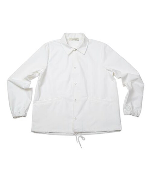 plain-me(プレインミー)の「防潑水經典coach jacket(その他・メンズ・白・S/M/L)」の1枚目の写真
