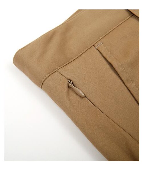 plain-me(プレインミー)の「棉織彈性卡其九分褲(パンツ・メンズ・卡其/軍綠/黑・S/M/L)」の3枚目の写真