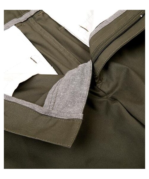 plain-me(プレインミー)の「棉織彈性卡其九分褲(パンツ・メンズ・卡其/軍綠/黑・S/M/L)」の11枚目の写真