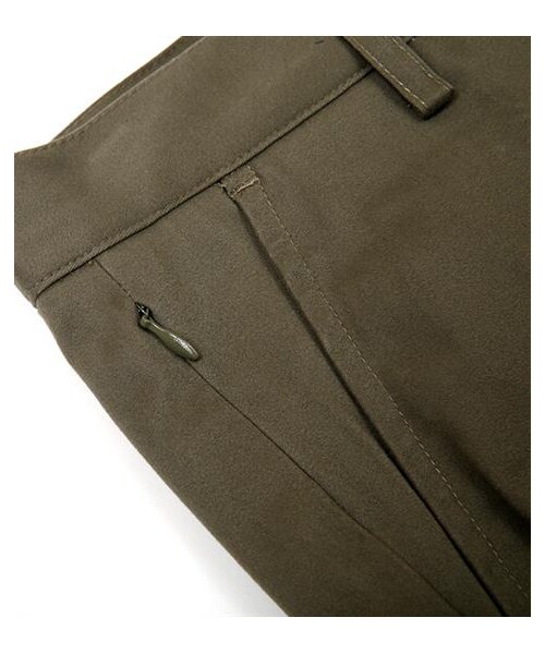 plain-me(プレインミー)の「棉織彈性卡其九分褲(パンツ・メンズ・卡其/軍綠/黑・S/M/L)」の9枚目の写真