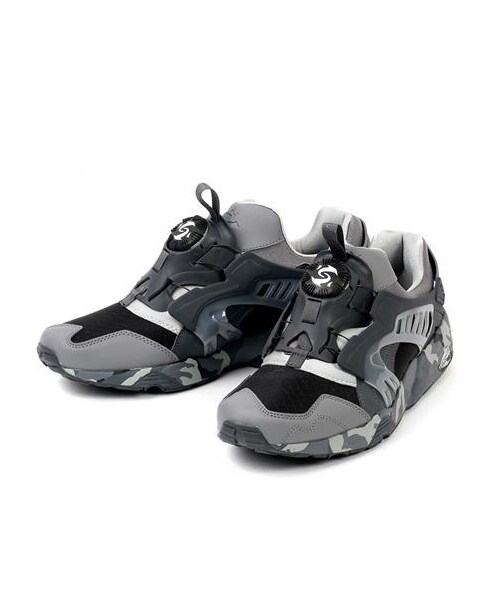 PUMA(プーマ)の「Disc Blaze Camo Midsole(その他・メンズ・灰x迷彩・US8/US9/US10)」の1枚目の写真