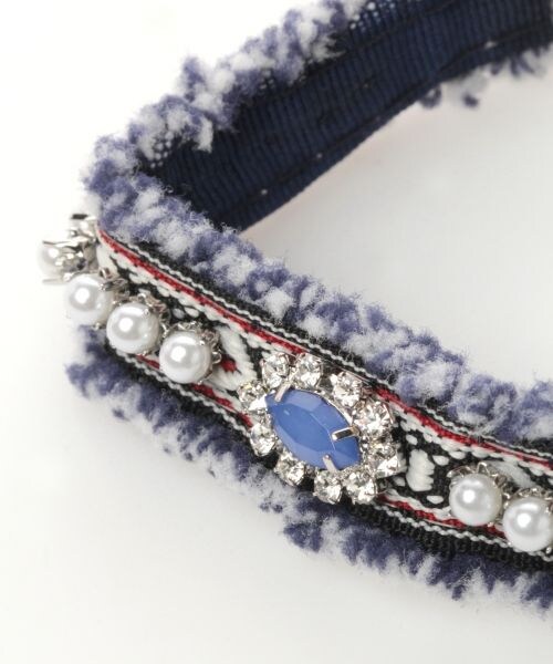 JEANASIS（ジーナシス）の「チロリアンパールブレスレット（アクセサリー・レディース・レッド系/ブルー系・FREE）」の4枚目の写真
