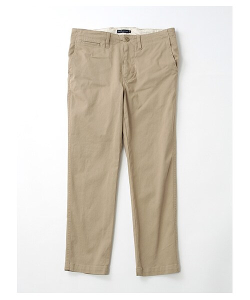 earth music&ecology（アースミュージックアンドエコロジー）の「Men's チノパンツ（パンツ・メンズ・ベージュ/カーキ/ネイビー・S/M/L）」の2枚目の写真