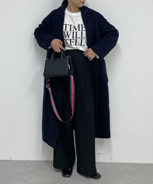 ラウンジドレス　コート LOUNGEDRESS（ラウンジドレス）の「ダブルフェイスロングコート