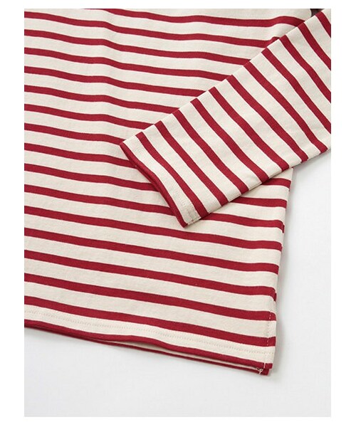 earth music&ecology（アースミュージックアンドエコロジー）の「Men's バティックシャツ（カットソー・メンズ・グレー/レッド/ブルー/ネイビー・M/L）」の4枚目の写真