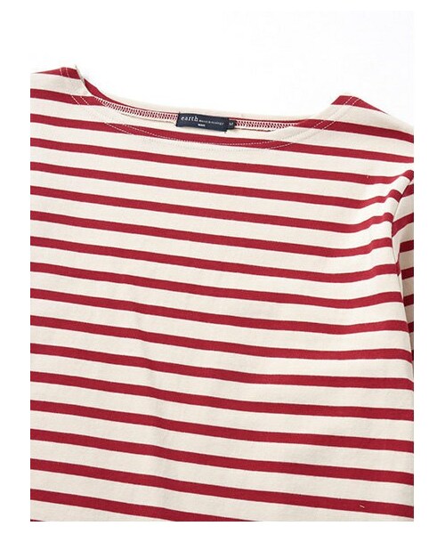 earth music&ecology（アースミュージックアンドエコロジー）の「Men's バティックシャツ（カットソー・メンズ・グレー/レッド/ブルー/ネイビー・M/L）」の3枚目の写真