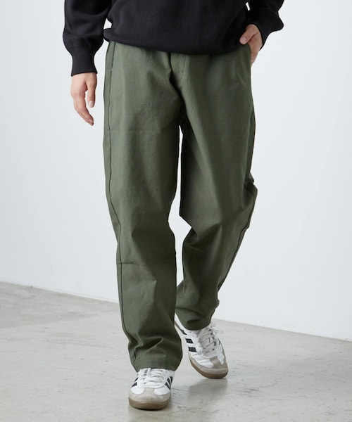 CIAOPANIC TYPY（チャオパニックティピー）の「バックサテンストレッチテパードパンツ（パンツ・メンズ・オフホワイト/ダークグリーン/ブラック・M/L）」の3枚目の写真