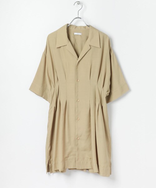 M/M ATTACHMENT（エムエムアタッチメント）の「M/M ATTACHMENT SHIRTS（トップス・レディース・NAVY/BEIGE）」の2枚目の写真