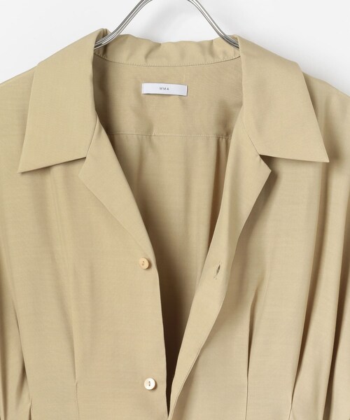 M/M ATTACHMENT（エムエムアタッチメント）の「M/M ATTACHMENT SHIRTS（トップス・レディース・NAVY/BEIGE）」の3枚目の写真