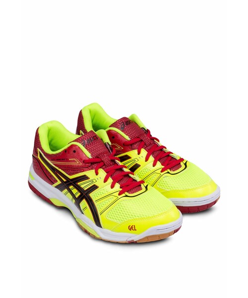 ASICS（アシックス）の「Gel-Rocket 7 Indoor Shoes（その他・メンズ・Flash Yellow/Black/Chinese Red・8/8.5/9/9.5/10/10.5）」の4枚目の写真