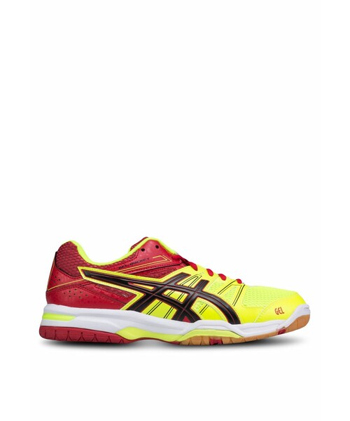ASICS（アシックス）の「Gel-Rocket 7 Indoor Shoes（その他・メンズ・Flash Yellow/Black/Chinese Red・8/8.5/9/9.5/10/10.5）」の2枚目の写真