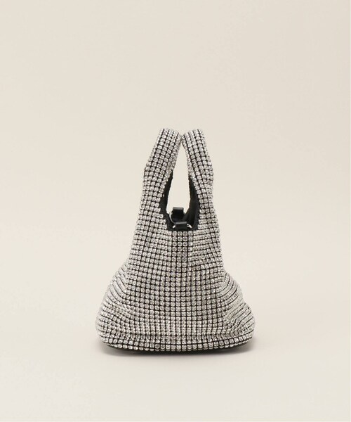 U by SPICK&SPAN(ユーバイスピックアンドスパン)の「≪追加予約≫ Rihann Mini Handle Bag3(バッグ・シルバー/(093)/フリー/在庫あり)」の9枚目の写真