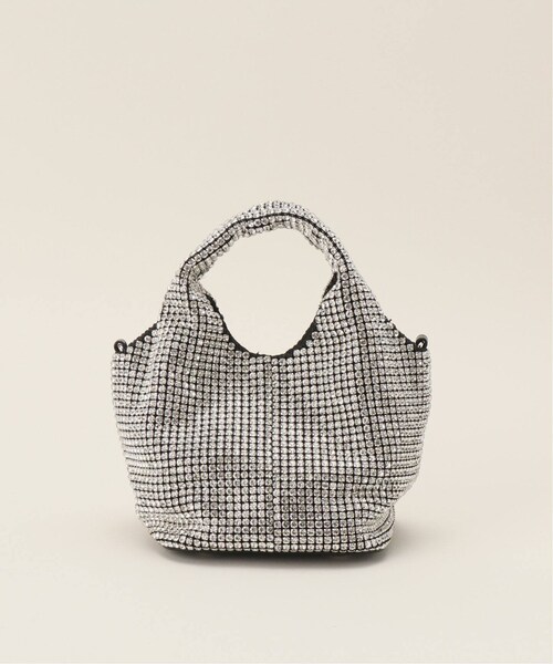 U by SPICK&SPAN(ユーバイスピックアンドスパン)の「≪追加予約≫ Rihann Mini Handle Bag3(バッグ・シルバー/(093)/フリー/在庫あり)」の10枚目の写真