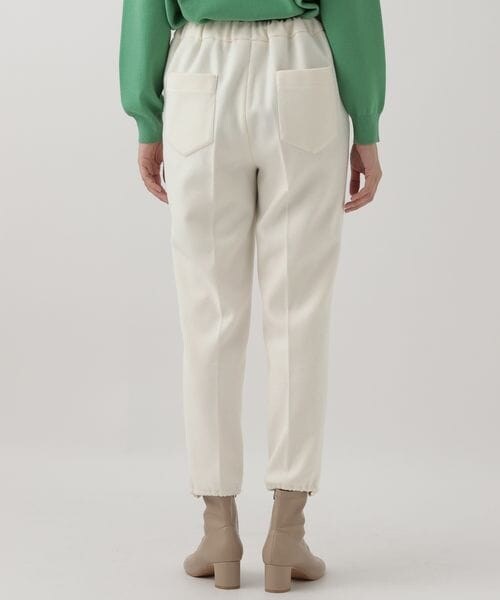 Elura（エルーラ）の「ウールライクジョガーパンツ（その他・ホワイト02/チャコール18/モカ56・M/L）」の12枚目の写真