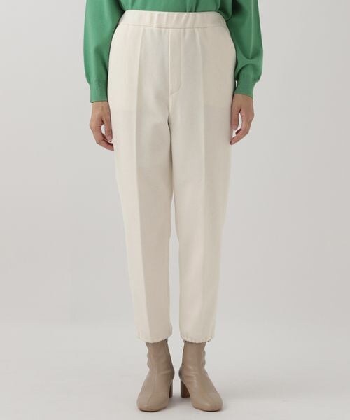 Elura（エルーラ）の「ウールライクジョガーパンツ（その他・ホワイト02/チャコール18/モカ56・M/L）」の10枚目の写真